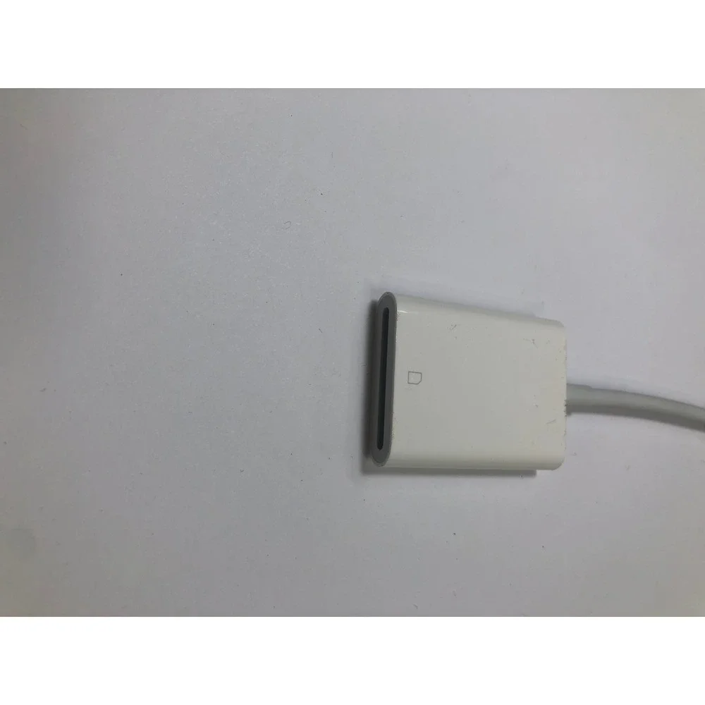 Apple Lightning to SD Card Camera Reader White Adapter